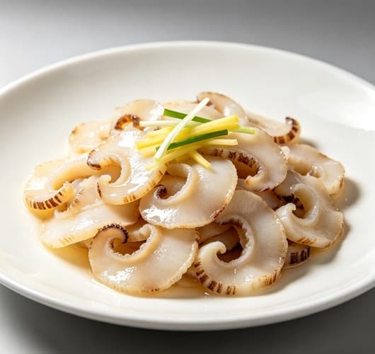 白灼海螺片