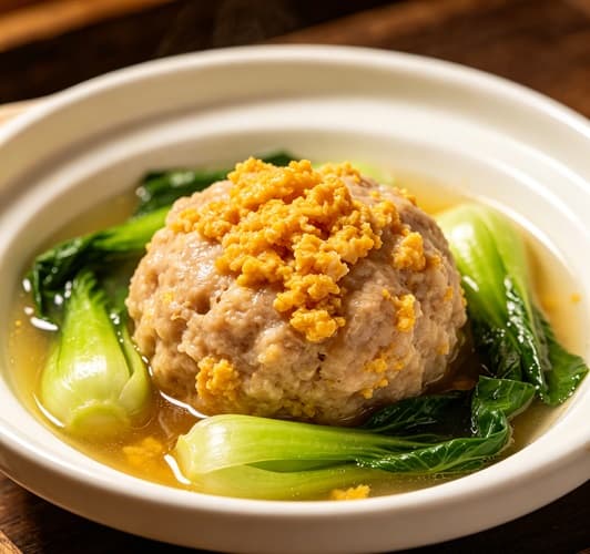 蟹粉狮子头