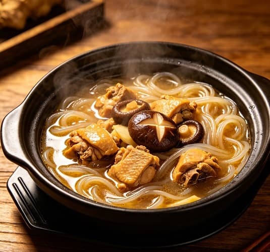小鸡炖蘑菇