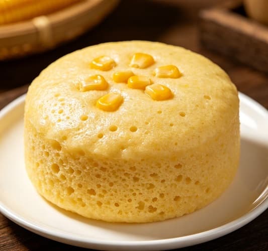 粘玉米发糕