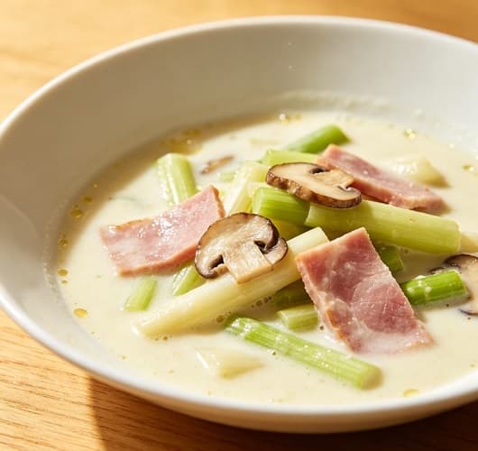 奶汤蒲菜