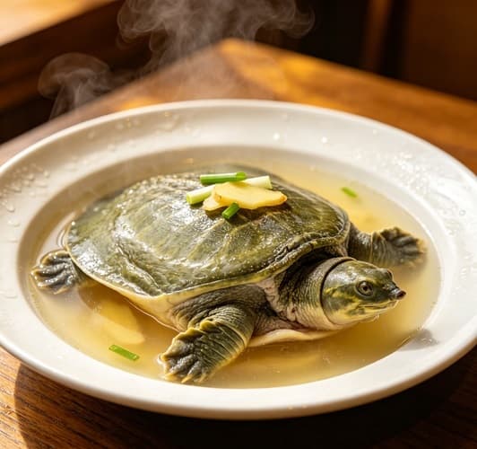 清蒸甲鱼