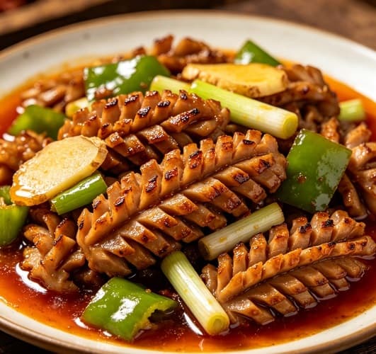 爆炒腰花