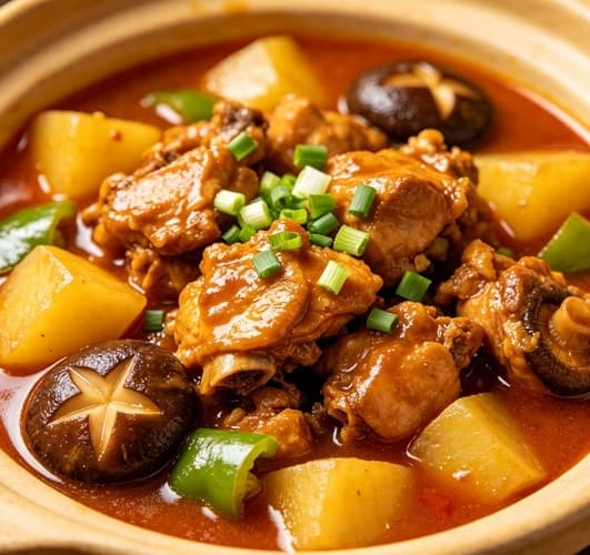 黄焖鸡块