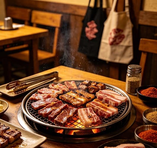炙子烤肉