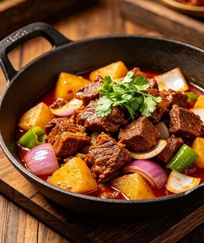 干锅牛肉